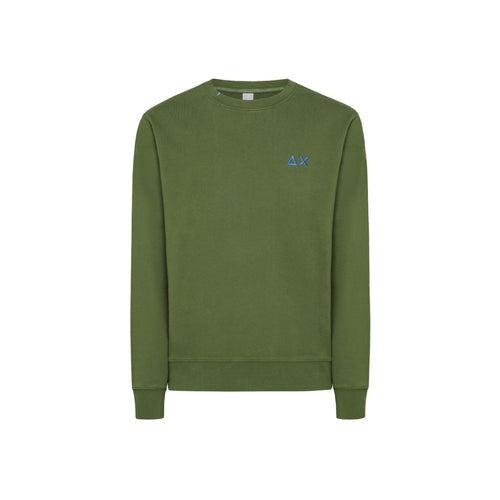 SUN68 Sun68 - Felpa Girocollo Verdone F34103 da uomo