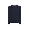 SUN68 Sun68 - Maglione Solid Navy Blue K34101 da uomo
