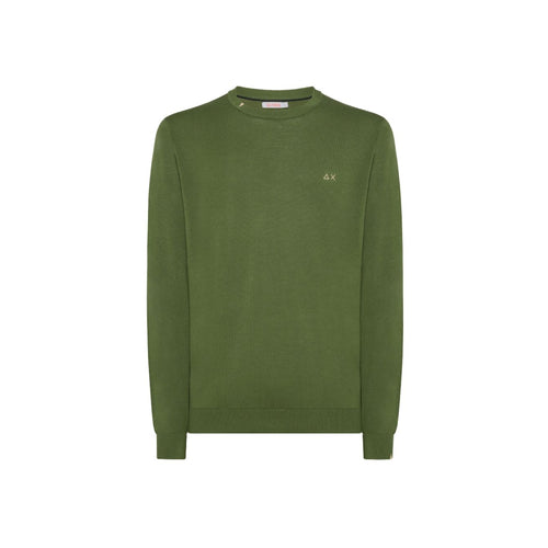 SUN68 Sun68 - Maglione Solid Verdone K34101 da uomo