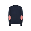 SUN68 Sun68 - Maglia Elbow Navy Blue K34110 da uomo