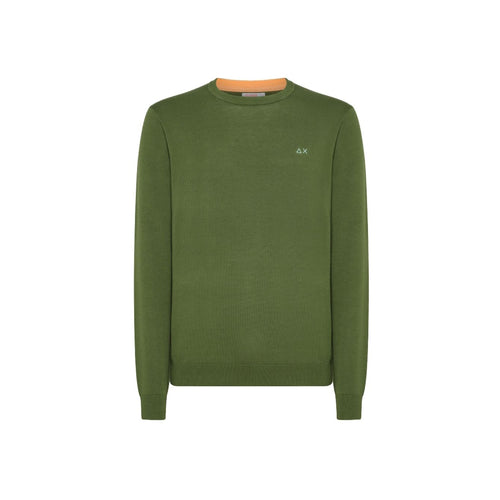 SUN68 Sun68 - Maglia Elbow Verdone K34110 da uomo