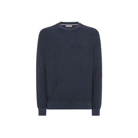 SUN68 Sun68 - Maglia Vintage Navy Blue K34118 da uomo
