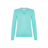SUN68 Sun68 - Maglia V Turchese K34202 da donna