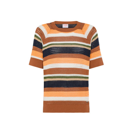 SUN68 Sun68 - Maglione Jacquard Panna K34227 da donna