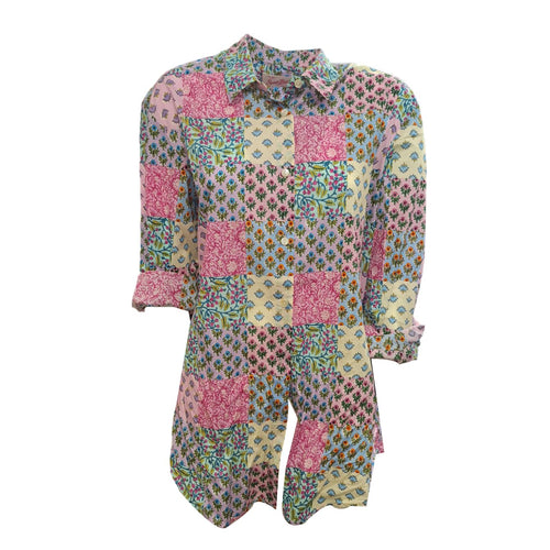 SAINT BARTH Saint Barth - Camicia Patch Multicolore 00772F da donna