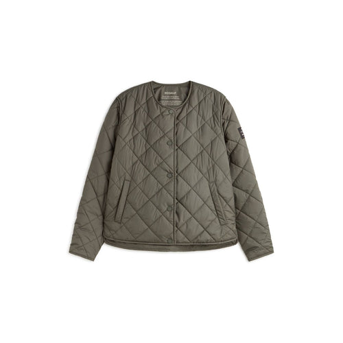 ECOALF Ecoalf - Giacca Trapuntata Verde Oliva MUSALF da donna