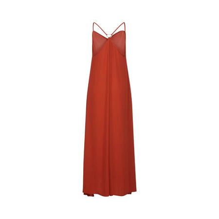 SKILLS & GENES Skills & Genes - Abito Lungo Ruggine W274A24 da donna