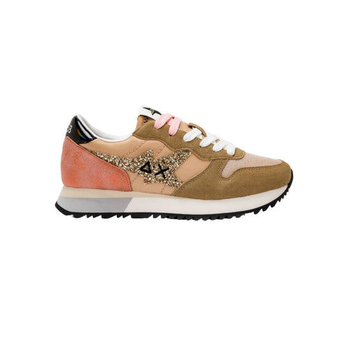 SUN68 SCARPE Sun68 Scarpe - Stargirl Glitter Beige Z34211 da donna