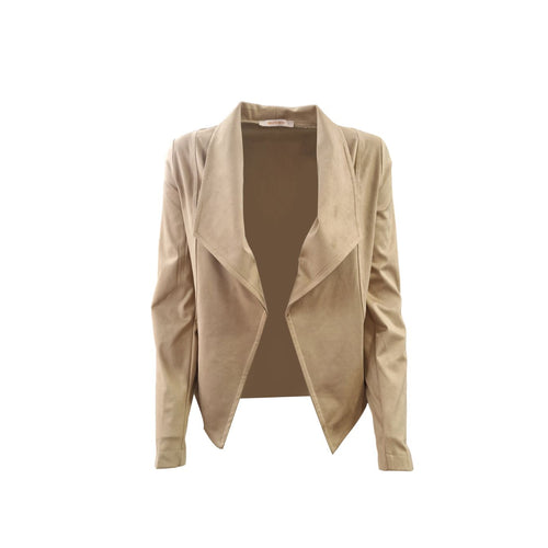WHITE WISE White Wise - Chiodo Aperto Beige WW29920 da donna