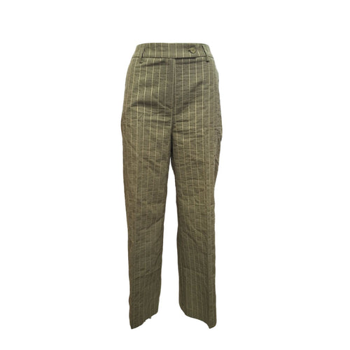 HUMILITY Humility - Pantalone Ampio Kaki BLESSI da donna