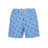 SAINT BARTH Saint Barth - Boxer Mare Granchi A Righe Azz. COMFORT 03216F da uomo