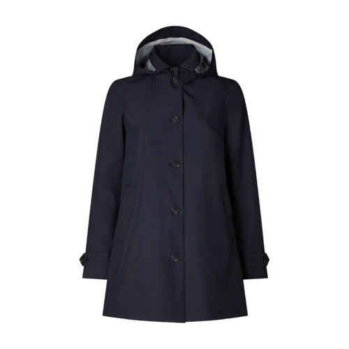 SAVE THE DUCK Save The Duck - Cappotto Con Cappuccio April Nero D42250W da donna