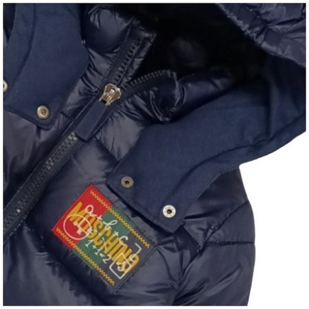 moschino Moschino - Giubbotto Blu 40056 Orso MUS02P L3A32 da bambino