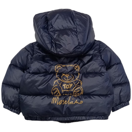 moschino Moschino - Giubbotto Blu 40056 Orso MUS02P L3A32 da bambino