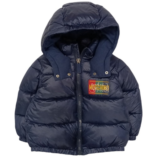 moschino Moschino - Giubbotto Blu 40056 Orso MUS02P L3A32 da bambino
