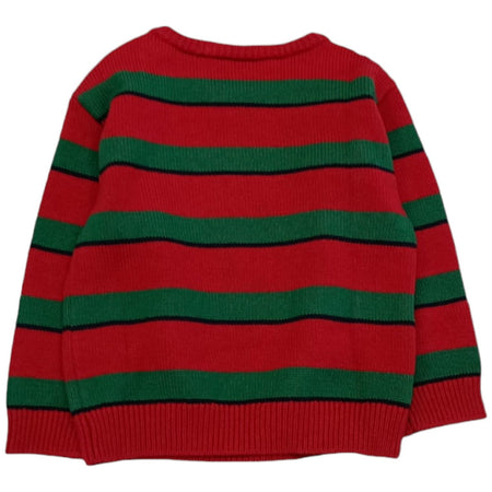 moschino Moschino - Maglione 85843 Verde/bordeaux MXW00J LHE66 da bambino