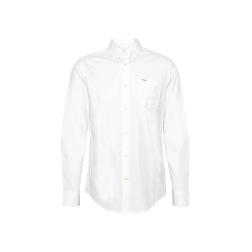 BARBOUR Barbour - Camicia Stretch Bianco MSH5448 da uomo