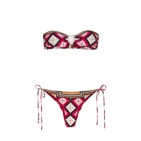 ME FUI Me Fui - Bikini Fascia Fantasia Rombi MF24-0601X1 da donna