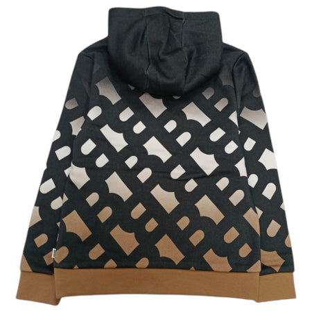 BOSS Boss - Felpa Nera 09b C/cappuccio J51188 da bambino