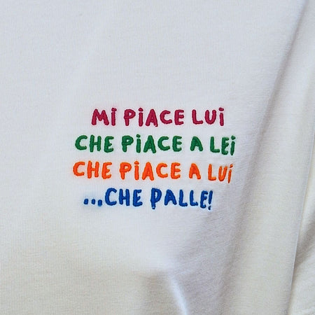 SAINT BARTH Saint Barth - T-shirt Mi Piace Lui 09840F da donna