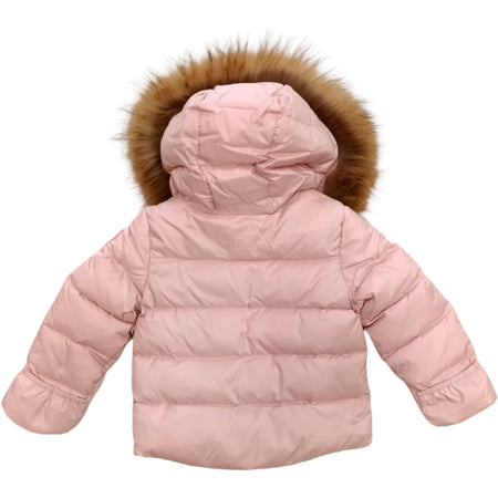 Blauer - Piumino 506 Rosa C/pelliccia 24WBBXC02550 da bambino