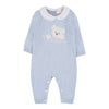 NANAN Nanan - Tutina Filo Celeste C/orso I24017 da bambino
