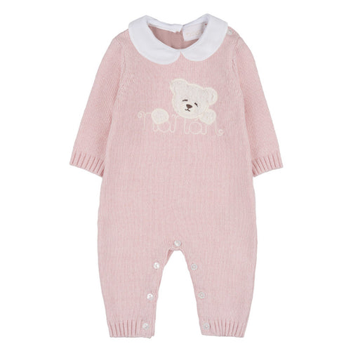 NANAN Nanan - Tutina Filo Rosa C/orso I24017 da bambino