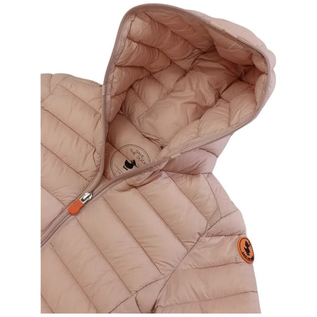 SAVE THE DUCK Save The Duck - Giubbotto 80007 Rosa C/cappuccio J32310G GIGA19 da bambino