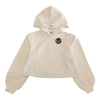 LIU JO Liu-jo - Felpa Panna In Velluto C/capp + Spilla GF4148 J4764 da bambino