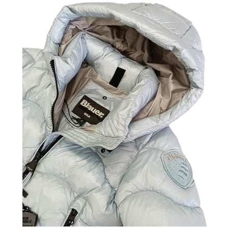 Blauer - Giubbotto 975 Celeste Polvere 24WBLGC02513 da bambino
