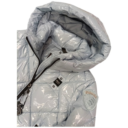 Blauer - Giubbotto Lucido/vinile Celeste 24WBLGC02525 da bambino