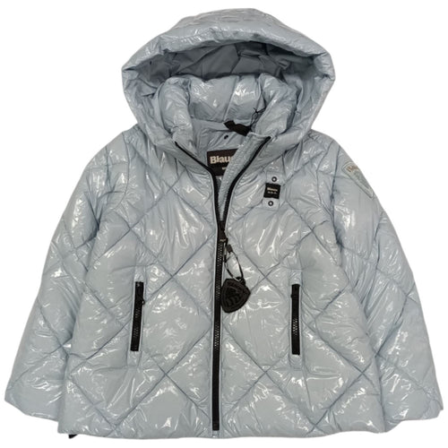 Blauer - Giubbotto Lucido/vinile Celeste 24WBLGC02525 da bambino