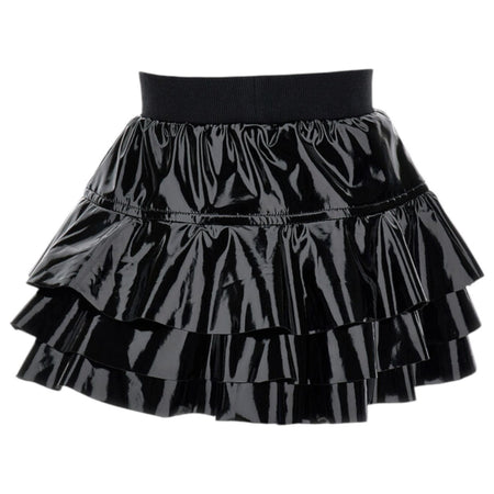 MONNALISA Monnalisa - Gonna Nera 0050 In Vernice 19D704 4730 da bambino