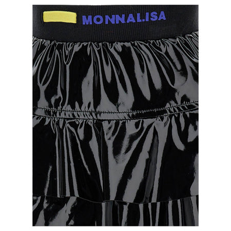 MONNALISA Monnalisa - Gonna Nera 0050 In Vernice 19D704 4730 da bambino