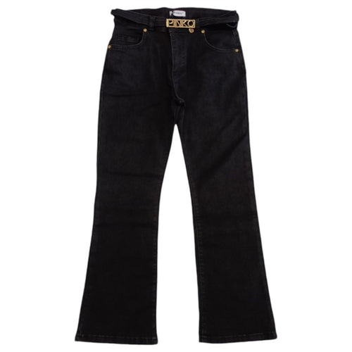 Pinko - Denim Nero C/cintura Logata Oro F4PIJGDP001 da bambino
