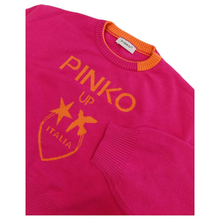 Pinko - Maglione Fuxia/arancio Girocollo F4PIJGP087 da bambino