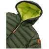 SAVE THE DUCK Save The Duck - Giubbotto Verde 50028 Int.fluo J30650B GIGA19 da bambino