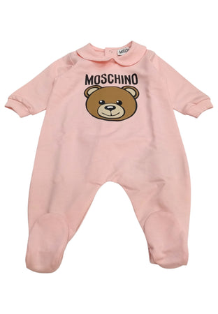 moschino Moschino - Tutina Rosa 50209 C/orso MUY086 LCA19 da bambino