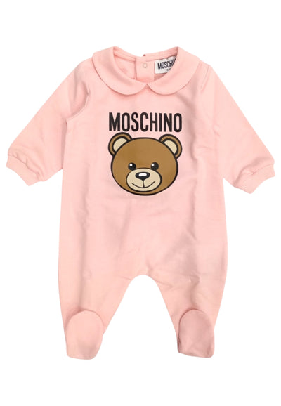 moschino Moschino - Tutina Rosa 50209 C/orso MUY086 LCA19 da bambino
