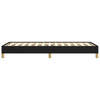 vidaXL Giroletto Nero 80x200 cm in Tessuto