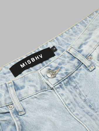 MISBHV monogram carpenter denim trousers da donna