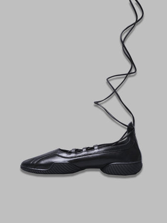 MIISTA averie black lace brogues da donna