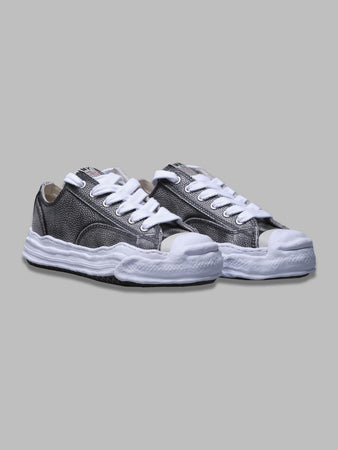 MAISON MIHARA YASUHIRO hank original sole brushed shrink leater low-top sneaker da uomo
