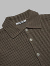 AURALEE cotton mesh knit shirt da uomo