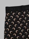 MARINE SERRE moon printed jersey biker shorts da donna