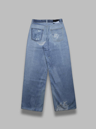 OUR LEGACY full cut - digital denim print - denim da donna