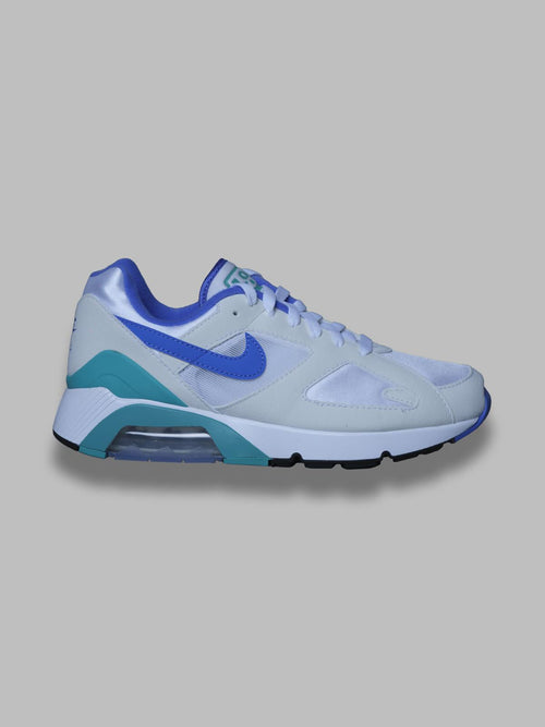 Nike nike air 180 - white, medium blue - clear jade, black da uomo