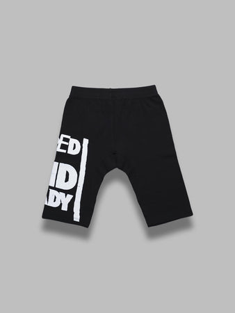 Vivienne Westwood ripped & ready radler shorts - black da donna