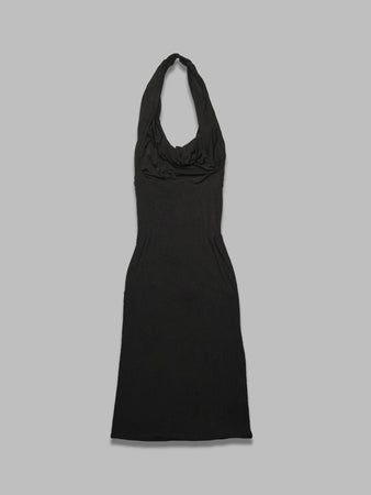 MISBHV cowl neck maxi dress da donna