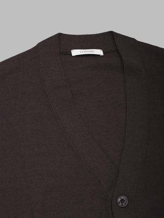 LEMAIRE relaxed twisted cardigan da uomo